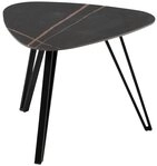 Beistelltisch Beistelltisch, LIONEL, Schwarz, B 45 cm, T 45 cm