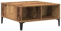 vidaXL Couchtisch Couchtisch Altholz 60 x 60 x 30 cm (1-St)