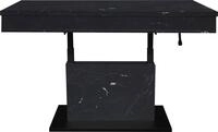 M&auml;usbacher Couchtisch Lift Couchtisch, h&ouml;henverstellbar 58-77cm,Tischplatte