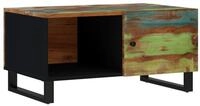 vidaXL Couchtisch Couchtisch 80x50x40 cm Altholz Massiv & Holzwerkstoff (1-St)