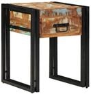 vidaXL Beistelltisch Beistelltisch 40 x 40 x 50 cm Massives upgecyceltes Holz...