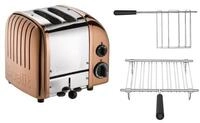 Dualit Toaster Dualit Paket 2, 2er Toaster mit Sandwichzange und...