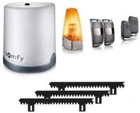 Somfy Garagentorantrieb Somfy Freevia Essential Schiebetorantrieb Set bis 4m...