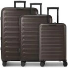 D&N Trolleyset Toronto, 4 Rollen, (3-teilig, 3 tlg), Polypropylen