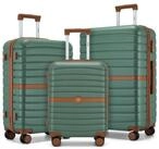 KONO Handgep&auml;ckkoffer Koffer Trolley ABS+PC Hartschalenkoffer