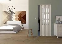 Forte Italy Faltt&uuml;r Kunststoff-Faltt&uuml;r "Luciana" 88,5 x 202 cm Esche wei&szlig; 3