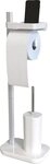 Bischof WC-Garnitur Stena, WC-Komplettsystem, Alu-Kunststoff, Ablage,...