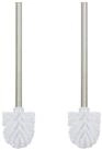 relaxdays WC-Reinigungsb&uuml;rste 10x Toilettenb&uuml;rste wei&szlig;