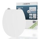 Sch&uuml;tte WC-Sitz WHITE, aus Kunststoff, mit Absenkautomatik und...