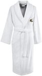 Lacoste Bademantel LRENE, Langform, Baumwolle, Schalkragen, G&uuml;rtel, mit