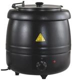 GastroHero Suppentopf Suppentopf 10 Liter schwarz elektrisch Buffet