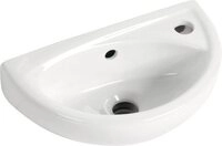 Creavit Waschtisch OVAL Keramik-Waschtisch 39x23cm, wei&szlig;, Creavit-TP040