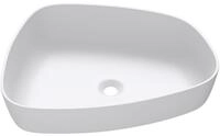 doporro Waschbecken Waschschale aus Gussmarmor Aufsatzwaschbecken...