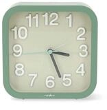 Nedis Wecker CLDK1004GN Lautloses Uhrwerk, Snooze-Funktion, Quarz-Antrieb,...
