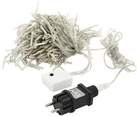 ECD Germany LED-Lichtervorhang Weihnachtsbeleuchtung Weihnachtslichterkette