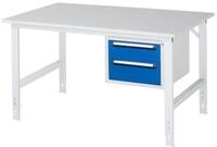 RAU Werkbank Rau Arbeitstisch Tom h&ouml;henverstellbar KM03, B1500xT1000xH760-1080mm