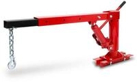 EBERTH Werkstattkran Maximum Tragf&auml;higkeit 450 kg, massiver Fu&szlig; f&uuml;r Bodenmontage,