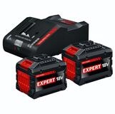 BOSCH Starter-Set 2x EXBA18V EXAL18V-160 Werkzeug-Akku-Ladetechnik