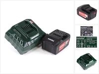 metabo Akku Basis Set 18V mit 1x Akku 5,2Ah (625592000) + Ladeger&auml;t ASC 55...