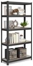 SONGMICS Standregal K&uuml;chenregale, 1-tlg., Lagerregal, 5 Ablagen, 150 x 75 x 30 cm,