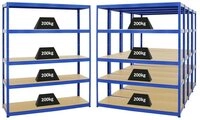 PROREGAL&reg; Schwerlastregal MegaDeal Garagenregal Kellerregal Steckregal...