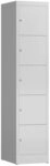 Steelboxx F&auml;cherschrank Schlie&szlig;fachschrank 5 F&auml;cher Spindschrank (1-St)...