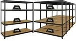 PROREGAL&reg; Schwerlastregal MegaDeal Garagenregal Kellerregal Steckregal...