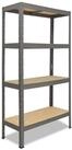 shelfplaza Schwerlastregal PROFI, 180x80x60cm grau, 4 B&ouml;den, Werkstattregal...