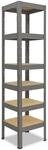 shelfplaza Schwerlastregal PRO, 180x40x40cm grau, 6 B&ouml;den, Werkstattregal oder