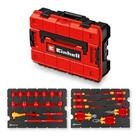 Einhell Werkzeugset EINHELL E-Case Werkzeugkoffer Elektrik-VDE, (24-tlg) rot