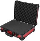 HMF Werkzeugkoffer Transportkoffer mit Noppen- & Rasterschaumstoff,...
