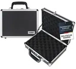 HMF Aufbewahrungsbox Transportkoffer mit Noppenschaumstoff im Deckel und Boden,