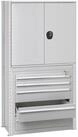 Schulte Aktenschrank Schubladenschrank 22615 200x100x50cm lichtgrau