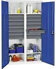 STUMPF Ablageregal Stumpf Werkzeug- und Materialschrank Serie 3000 lichtgrau /