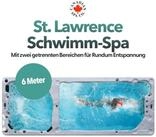 Canadian Spa GmbH Whirlpool St. Lawrence 6m Swim Spa, Aufstellbecken, 594 cm x 228