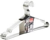 SO-TECH&reg; Kleiderb&uuml;gel Garderobenb&uuml;gel Design Edelstahl 450 x 193 mm mit Haken,