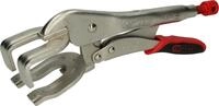 KS Tools Gripzange, Schwei&szlig; mit Easy-Release, 65 mm, L=260mm