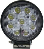 Berger & Schr&ouml;ter LED Arbeitsleuchte rund 9x3 W, 1890 Lumen, 9 x Hochleistungs-LED