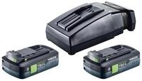 FESTOOL Energie Set 18V 2xTBX4/TCL6 (578731) mit 2x BP 18 TBX 4 C-ASI Akku...