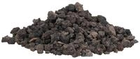 vidaXL Aquariendeko Lavagranulat 10 kg Schwarz 1-2 cm
