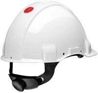 3M Kopfschutz 3M G31MUWIS Schutzhelm Wei&szlig; wei&szlig;