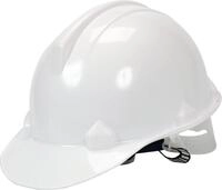 TRIZERATOP Sicherheitshelm Bauschutzhelm - DIN EN 397 - 6 Punkt, wei&szlig;...