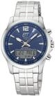 ETT Funkchronograph Professional World Timer EGA-11716-31M, Armbanduhr, Solar,