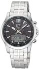 ETT Funkchronograph Professional World Timer EGA-11715-21M, Armbanduhr, Solar,