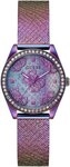 Guess Quarzuhr BOA GW0748L3, Armbanduhr, Damenuhr, Kristallsteine, Mineralglas,