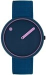 PICTO Quarzuhr Picto R44025-R003 Deep Blue and Pink Reef Unisex 40mm 5ATM Picto