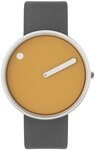 PICTO Quarzuhr Picto 43354-6220S Mustard Yellow Unisex 40mm 5ATM Picto...