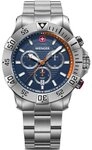 Wenger Quarzuhr Wenger 01.0643.125 Herrenuhr Seaforce Chronograph 43mm 20ATM...