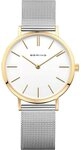 Bering Quarzuhr Bering 14134-010 Damenuhr Classic 34mm 3ATM Bering 14134-010...