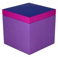 Giftcompany Aufbewahrungsbox Aufbewahrungsbox Neo Quadratisch Dunkelblau Lila